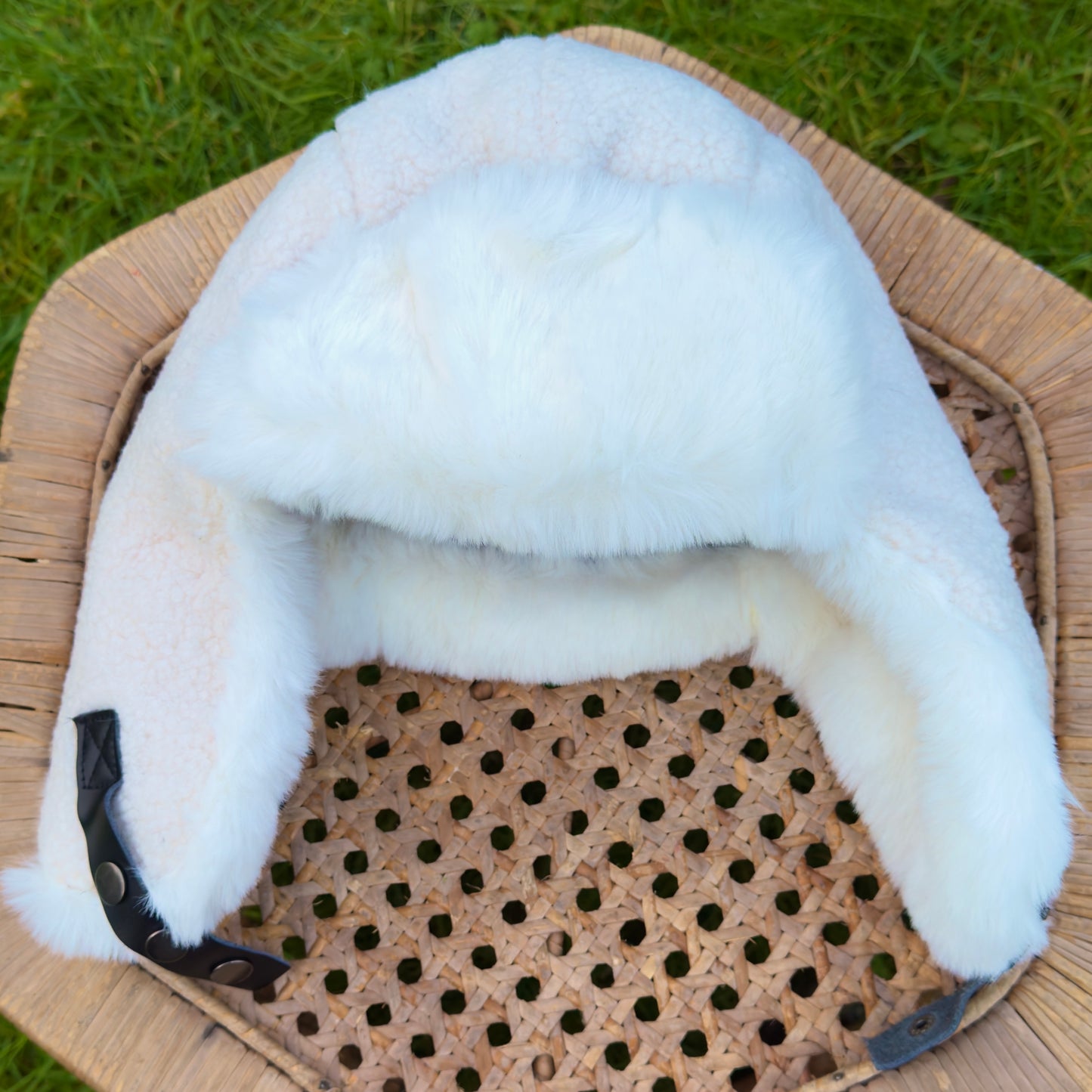 White Sherling Ushanka